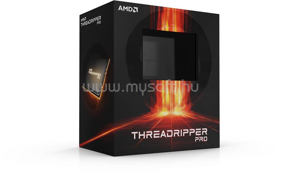 AMD Ryzen Threadripper Pro 5955WX (16 Cores, 64MB Cache, 4.0 up to 4.5GHz, sWRX8) Dobozos, hűtés nélkül, nincs VGA