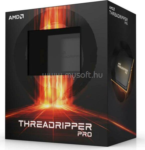 AMD Ryzen Threadripper Pro 5975WX (32 Cores, 128MB Cache, 3.6 up to 4.5GHz, sWRX8) Dobozos, hűtés nélkül, nincs VGA
