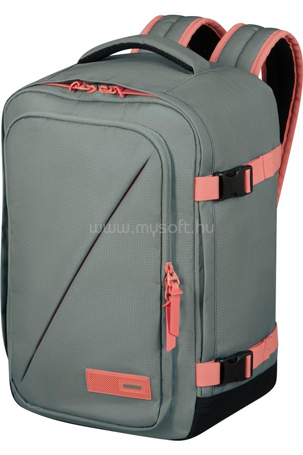 AMERICAN TOURISTER Take2cabin 14.1" S alkalmi hátizsák (zsálya-korall)