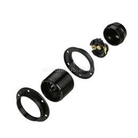 ANCO 321213 max. 60W fekete E27 foglalat 2 gyűrűvel ANCO_321213 small