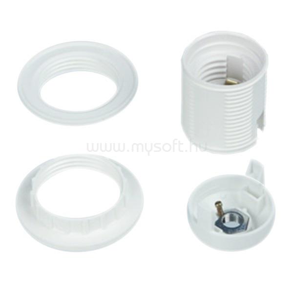 ANCO 321214 max. 60W fehér E27 foglalat 2 gyűrűvel