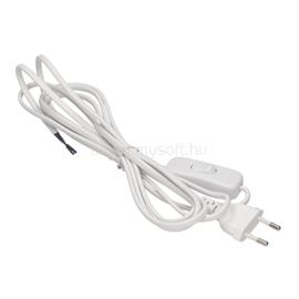 ANCO 321333 H03VV H2-F 2,5A 250V 2X0,75mm2 2m fehér vezeték zsinórközi kapcsolóval ANCO_321333 small