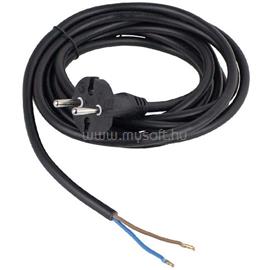 ANCO 321658 H05RR-F 16A 250V 2x1.5 mm2 3m fekete szerelhető gumi flexo kábel dugvillával ANCO_321658 small