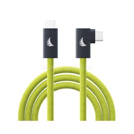 ANGELBIRD CABLE I USB-C 3.2 I SOLID FLEX TETHER CABLE RIGHT-ANGLE I LIME I 4,5 M UC3SFRAL450 small