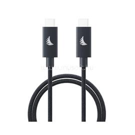 ANGELBIRD CABLE I USB-C 4.0 I SOLID FLEX CABLE I BLUE GRAY I 1 M UC4SFBG100 small