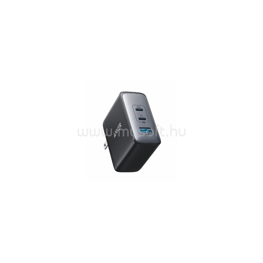 ANKER A2145G11 hálózati töltő, 735 Nano II, 100W, 2x USB-C + 1xUSB-A, EU (fekete)