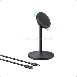 ANKER A25X1H11 MagGo vezeték nélküli töltő és állvány, 15W, iPhone-hoz, EU (fekete) A25X1H11 small
