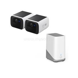 ANKER E8134328 EUFY Kamera, SoloCam S220 + HomeBase 3, 2K, Beépített Napelem, AI arcfelismerés, WiFi-s, kültéri E8134328 small