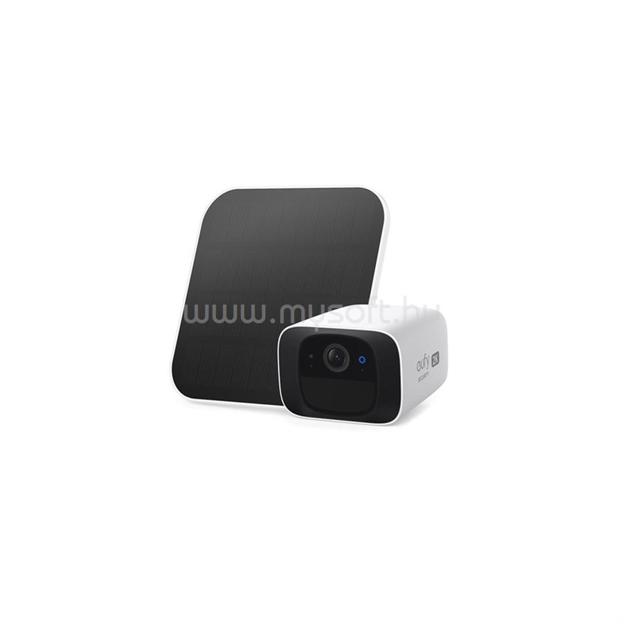 ANKER E8B00324 EUFY Kamera, SoloCam C210 + Solar panel, 2K, Akkumulátoros, AI Mozgás követő, WiFi-s, kültéri