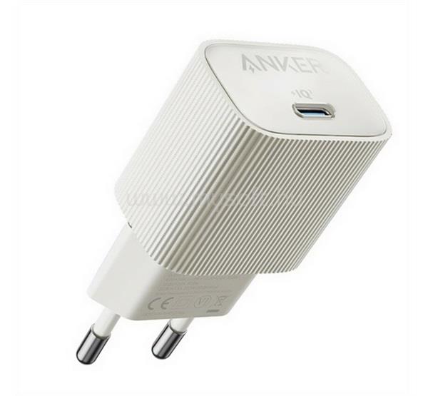 ANKER NANO 4 hálózati töltő Type-C aljzat 30W, gyorstöltő, FEHÉR