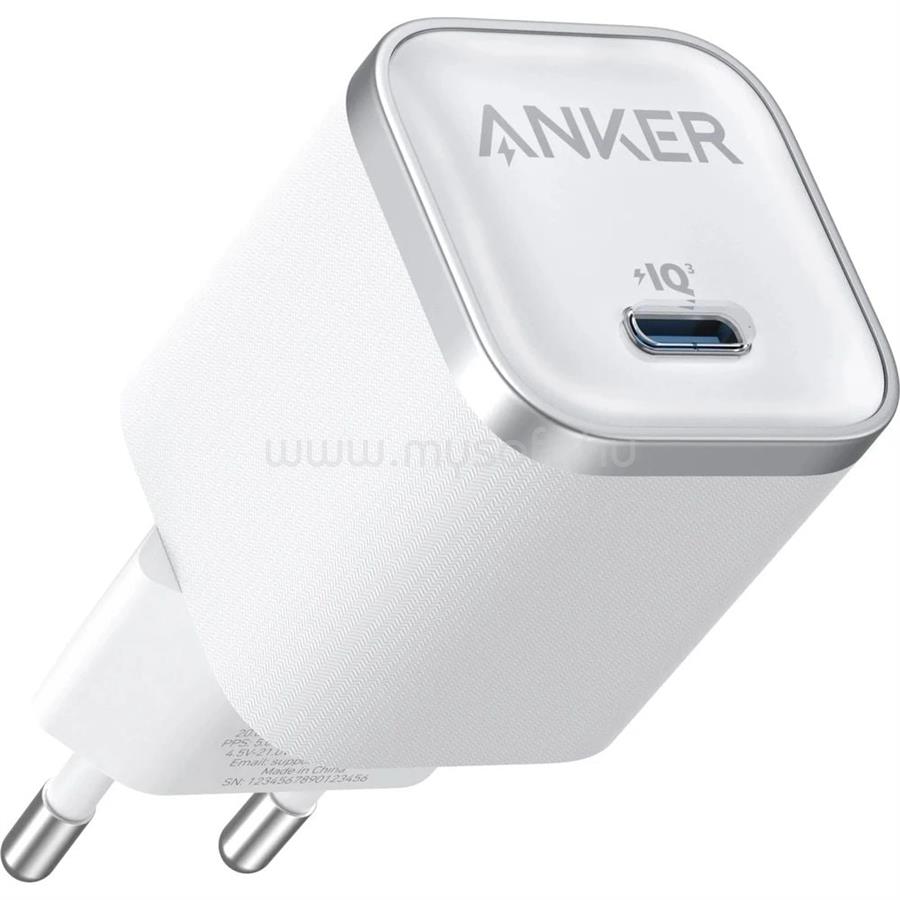 ANKER Nano Charger (45W) hálózati töltő (fehér)