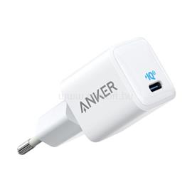 ANKER PowerPort III Nano Hálózati Töltő, 20W USB-C, fehér -  A2633G22 A2633G22 small
