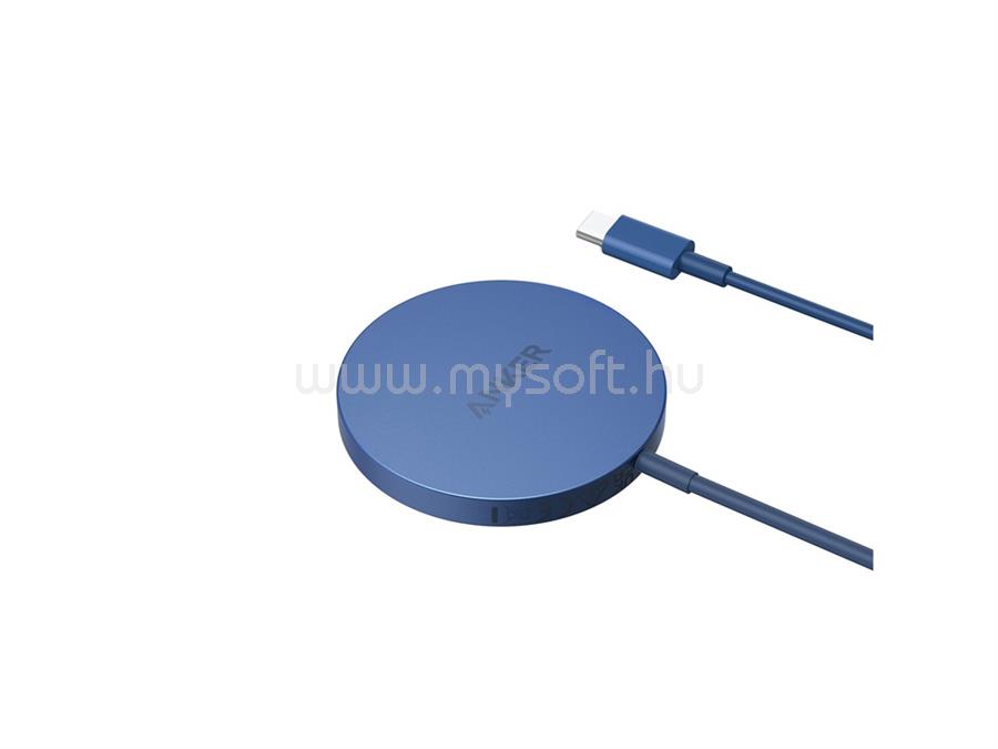 ANKER PowerWave II Magnetic Pad Navy_Fabric_G PKG 7.5W