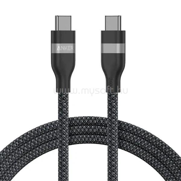 ANKER USB-C - USB-C töltőkábel 240W, 1,8m (fekete)