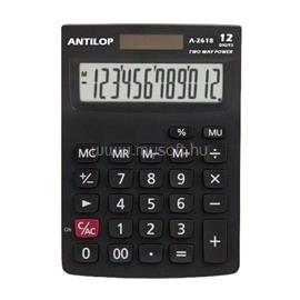 ANTILOP Számológép asztali 12 számjegy nagy, döntött kijelző A-2618 ANTILOP_A2618 small