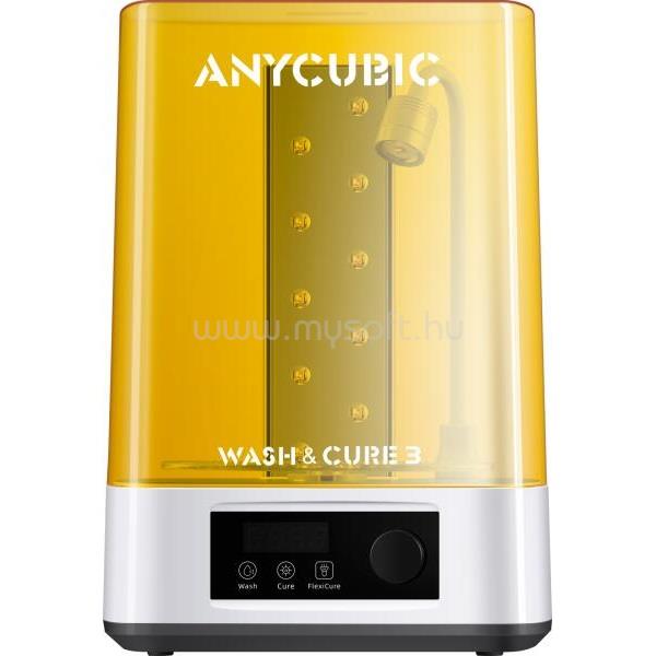 ANYCUBIC 3D nyomatmosó és szárító - Wash Cure 3.0 (Gyantás technológiához, befogadási méret 165x100x180 mm)