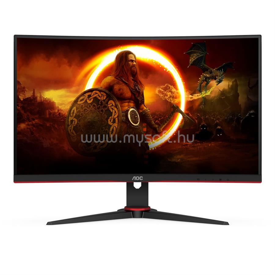 AOC C27G2E/BK ívelt Monitor