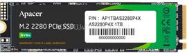 APACER SSD 1TB M.2 2280 NVMe PCI-E Gen. 3 AS2280 AP1TBAS2280P4X-1 small