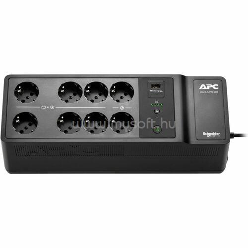 APC BACK-UPS 500VA 8 ITALIAN OUTLETS 230V 1 USB CHARGING PORT IN