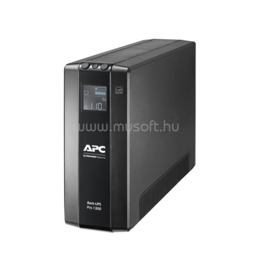 APC Back UPS Pro BR 1300VA BR1300MI szünetmentes tápegység, 8 Outlets, AVR, LCD Interface
