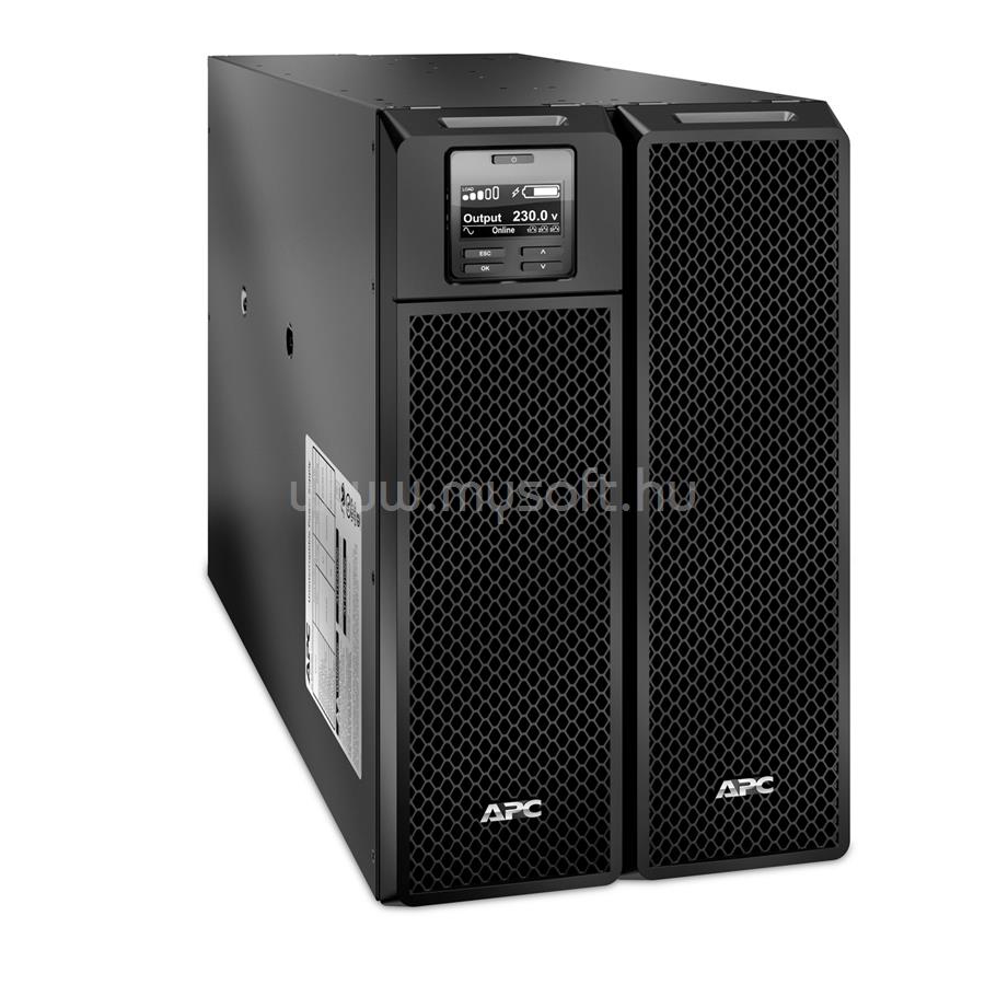 APC UPS 10000VA C13/C19/HardWire SRT Online Kettős Konverzió szünetmentes tápegység