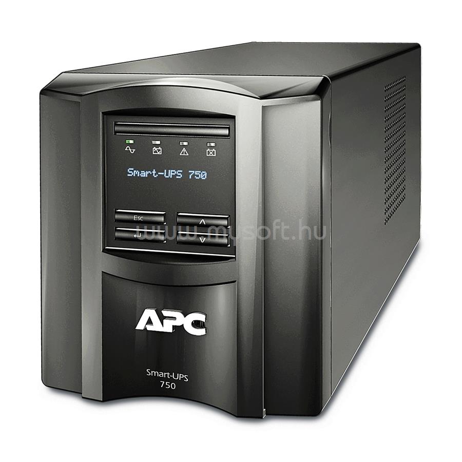 APC UPS 750VA SMT750I szünetmentes tápegység C13/C14 Smart Vonali-interkatív LCD