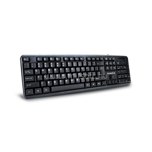 APEDRA K-816 Billentyűzet USB, HU (fekete)