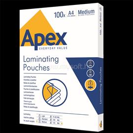 APEX Lamináló fólia A4, 125mic. 100 db/doboz, Medium APEX_66881 small