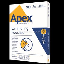APEX Lamináló fólia A4, 80 mic. 100 db/doboz, Light APEX_66878 small
