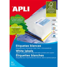 APLI Etikett címke, 63,5 x 46,6 mm, kerekített sarkú, univerzális, 18 címke/ív, 100 ív/doboz APLI APLI_69454 small