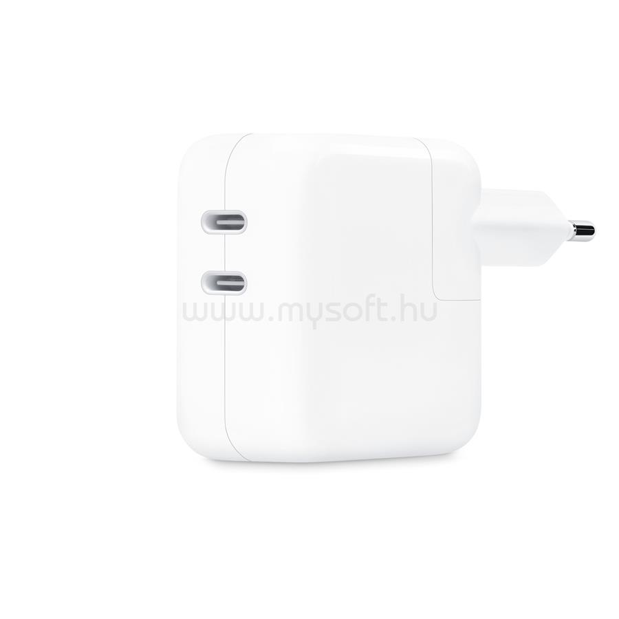 APPLE 35 wattos, kétportos USB-C hálózati adapter