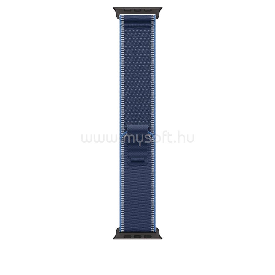 APPLE 49MM Watch fekete titán terep pánt M/L (kék-élénkkék)