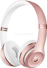 APPLE Beats Solo3 On-ear vezeték nélküli fejhallgató (rózsa-arany) MX442EE/A small
