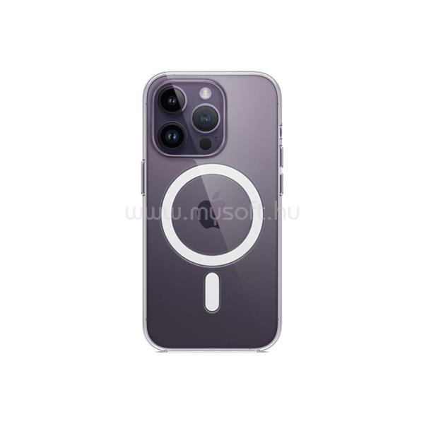APPLE iPhone 14 Pro átlátszó MagSafe szilikon tok