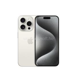 APPLE iPhone 15 Pro 5G Dual-SIM 256GB (fehér) MTV43SX/A small