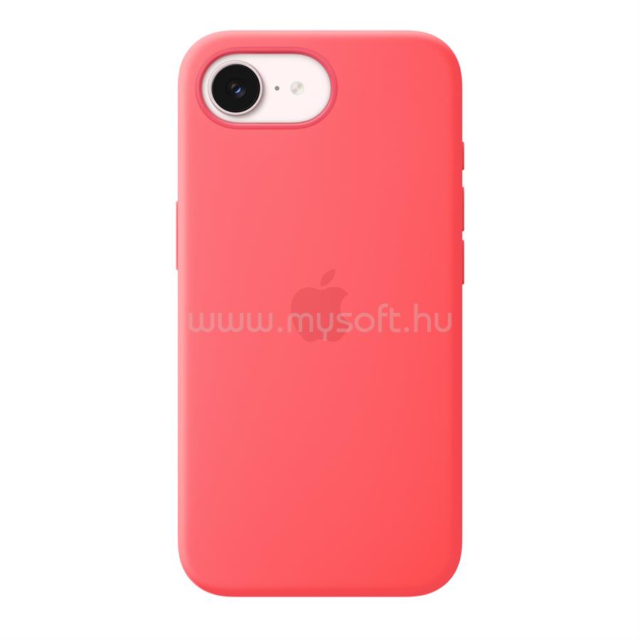 APPLE iPhone 17e Silicone Case with MagSafe - Bright Guava