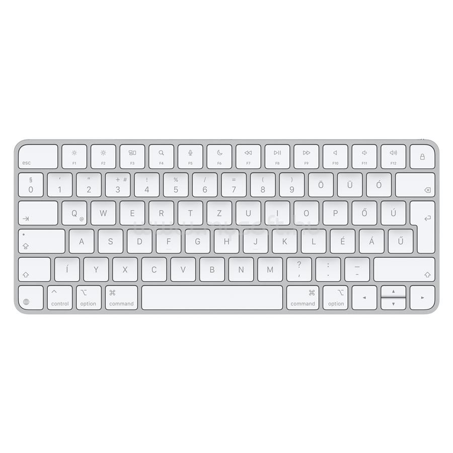 APPLE Magic Keyboard (2024) vezeték nélküli billentyűzet (magyar, fehér)