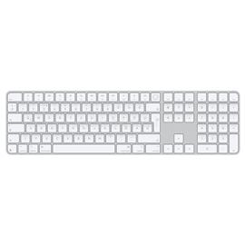 APPLE Magic Keyboard Touch ID-val és számbillentyűzettel Apple chipes Mac-modellekhez (USB-C) vezeték nélküli billentyűzet (magyar, fehér) MXK73MG/A small