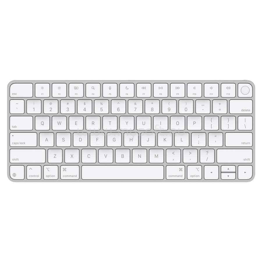 APPLE Magic Keyboard Touch ID-val Apple chipes Mac-modellekhez (USB-C) vezeték nélküli billentyűzet amerikai angol lokalizáció (fehér)