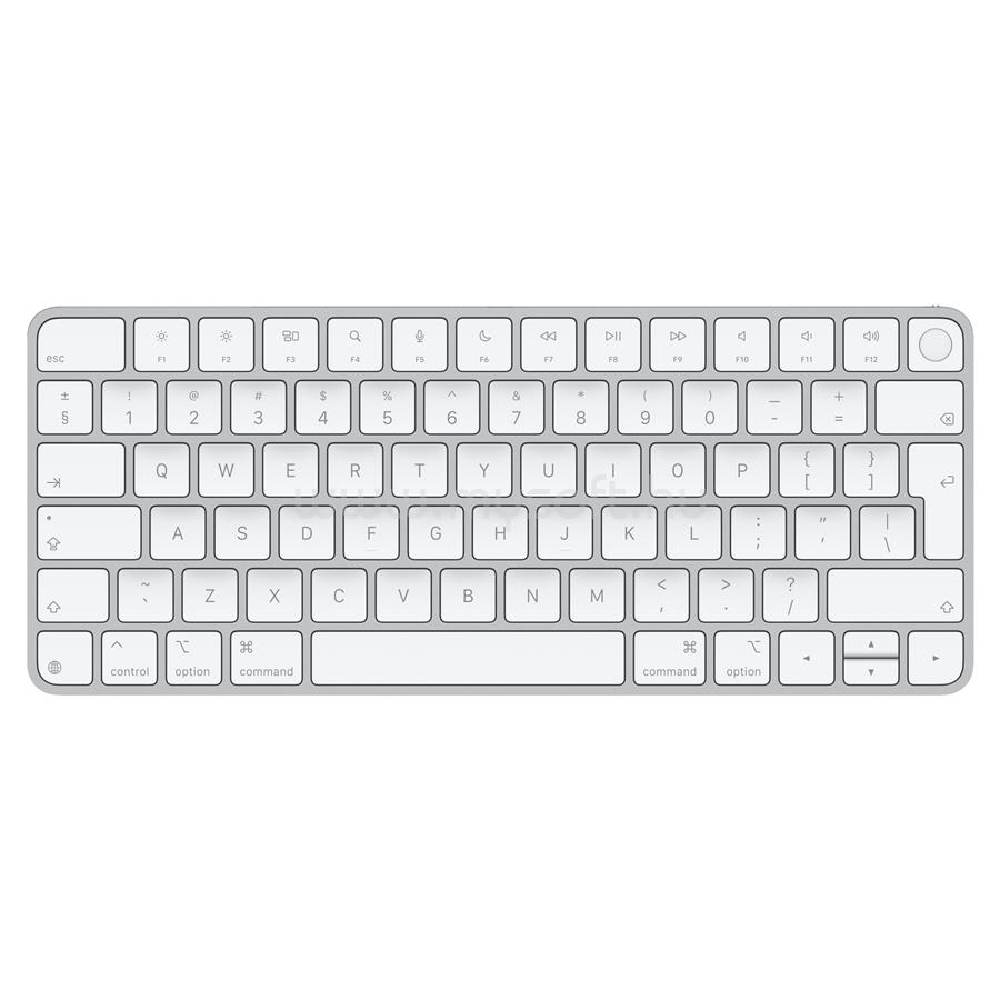 APPLE Magic Keyboard Touch ID-val Apple chipes Mac-modellekhez (USB-C) vezeték nélküli billentyűzet angol lokalizáció (fehér)