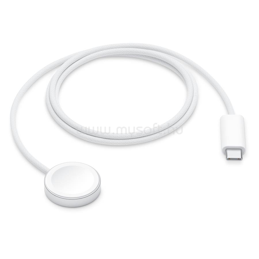 APPLE Mágneses Apple Watch-gyorstöltő USB-C csatlakozós kábellel