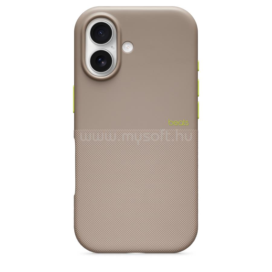APPLE MagSafe-rögzítésű, kameravezérlő-kompatibilis Rugged Beats iPhone 17 tok (andokszürke)