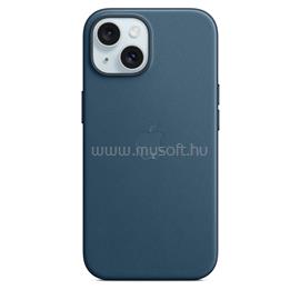 APPLE MagSafe-rögzítésű iPhone 15 FineWoven szövettok (óceánkék) MT3G3ZM/A small