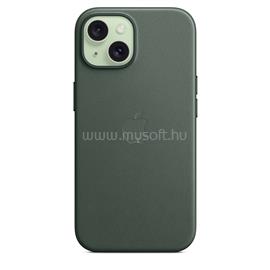 APPLE MagSafe-rögzítésű iPhone 15 FineWoven szövettok (örökzöld) MT3J3ZM/A small