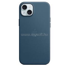 APPLE MagSafe-rögzítésű iPhone 15 Plus FineWoven szövettok (óceánkék) MT4D3ZM/A small