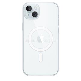 APPLE MagSafe-rögzítésű iPhone 15 Plus tok (átlátszó) MT213ZM/A small