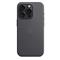 APPLE MagSafe-rögzítésű iPhone 15 Pro FineWoven szövettok (fekete) MT4H3ZM/A small