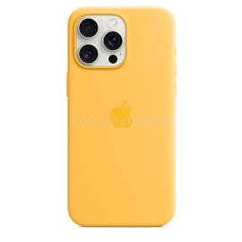 APPLE MagSafe-rögzítésű iPhone 15 Pro Max szilikontok (napsárga) MWNP3ZM/A small