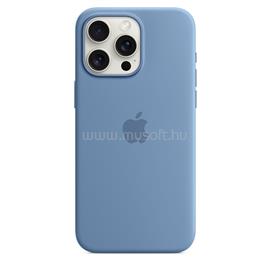 APPLE MagSafe-rögzítésű iPhone 15 Pro Max szilikontok (télkék) MT1Y3ZM/A small