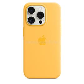 APPLE MagSafe-rögzítésű iPhone 15 Pro szilikontok (napsárga) MWNK3ZM/A small